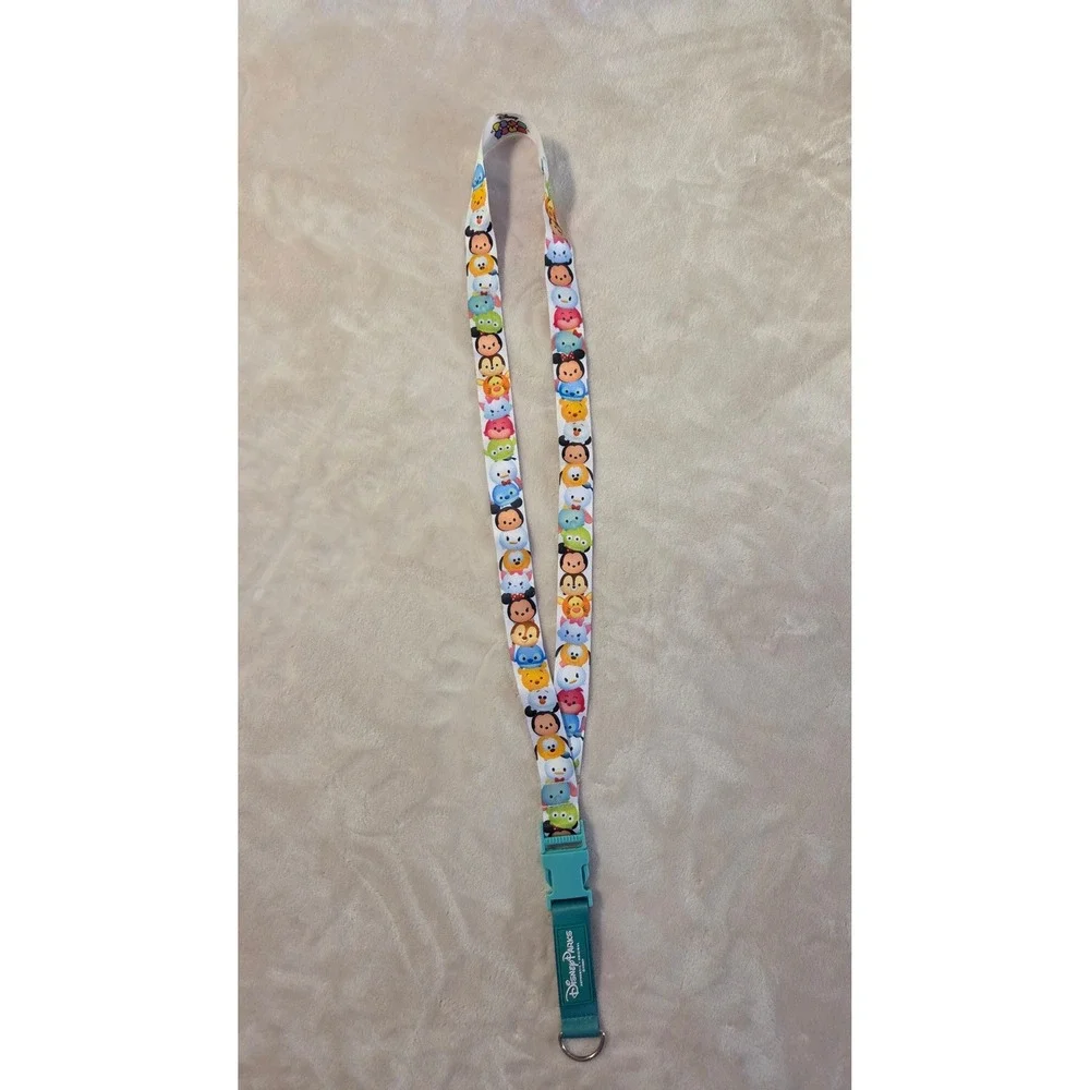Disney Tsum Tsum Character Lanyard Breakaway Keychain‎